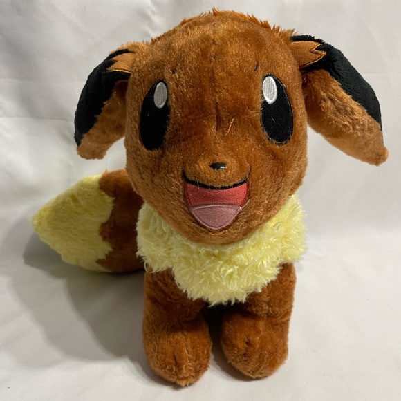 Build A Bear Workshop Pokemon Evee plush rare htf 11” - Picture 3 of 10